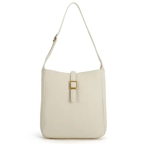 Vegan Leather Hobo Bag II, Khaki
