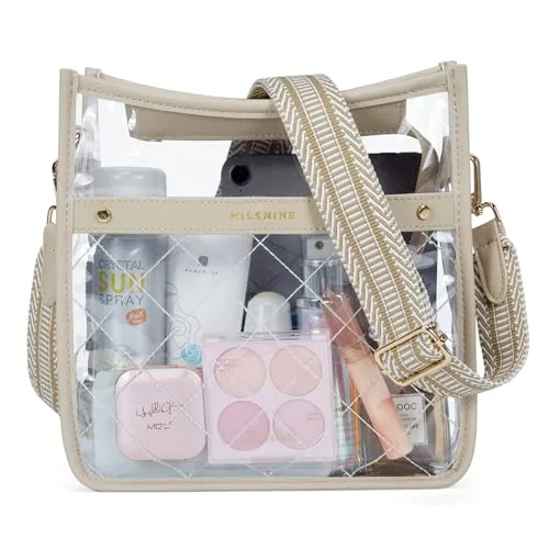 Clear Crossbody Bag IV, Khaki